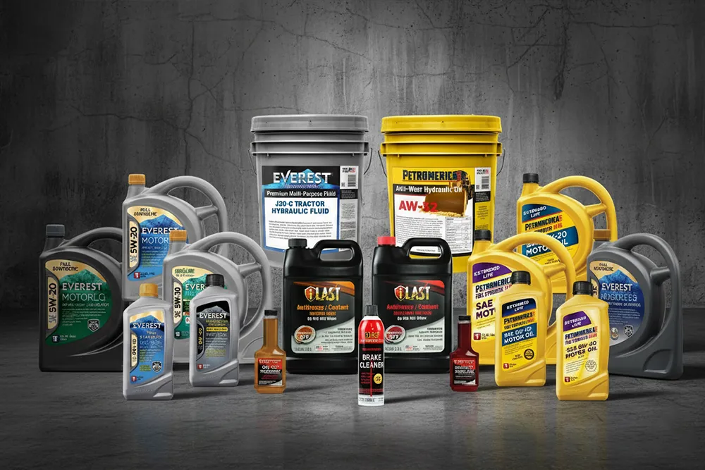 Lubricants & Oils filling and packaging application