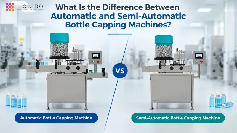 What Is the Difference Between Automatic and Semi-Automatic Bottle Capping Machines?
