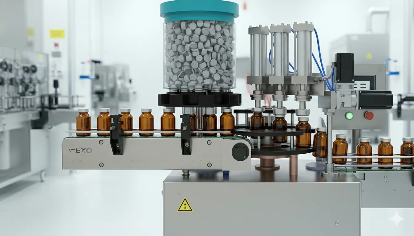 Bottle Capping Machine video by Liquido Colossusfill