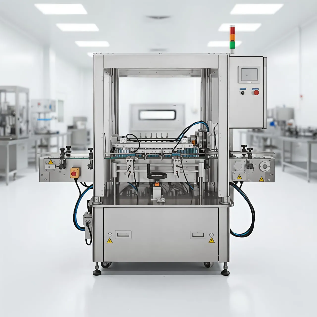 Flow-Meter Based Six-Head Filling Machine