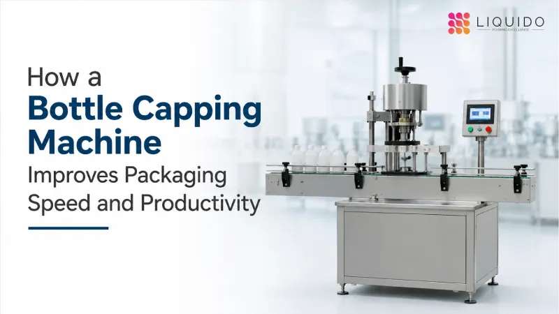 How a Bottle Capping Machine Improves Packaging Speed and Productivity